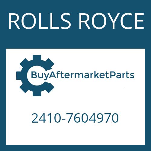 ROLLS ROYCE 2410-7604970 - CLOSING COMPONENTS