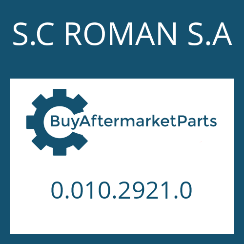 S.C ROMAN S.A 0.010.2921.0 - RETAINING RING