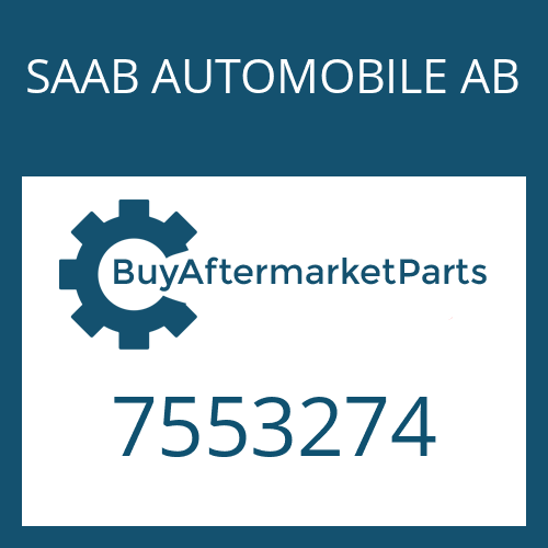 SAAB AUTOMOBILE AB 7553274 - SNAP RING