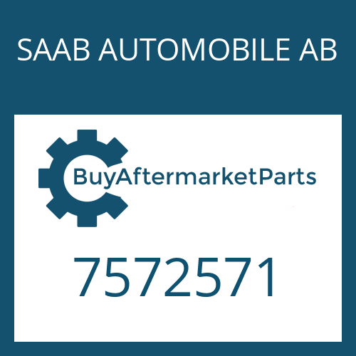 SAAB AUTOMOBILE AB 7572571 - O.CLUTCH DISC