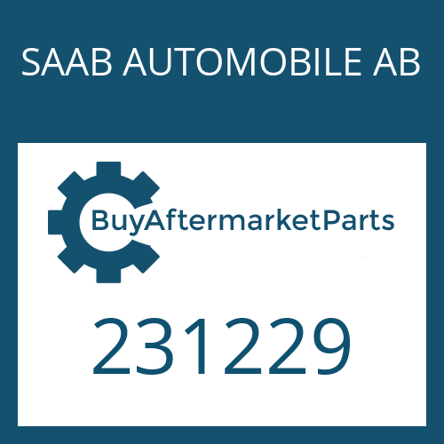 SAAB AUTOMOBILE AB 231229 - ROUND SEALING RING