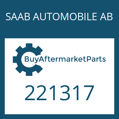 SAAB AUTOMOBILE AB 221317 - OIL PAN