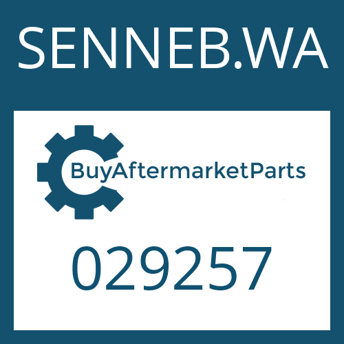 SENNEB.WA 029257 - AXLE BEVEL GEAR