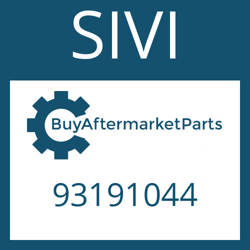 SIVI 93191044 - INPUT SHAFT