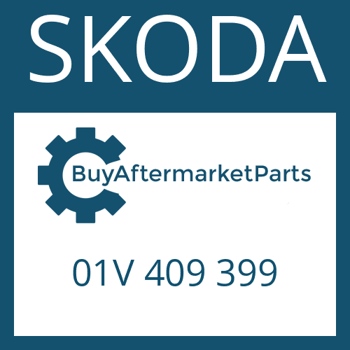 SKODA 01V 409 399 - SHAFT SEAL