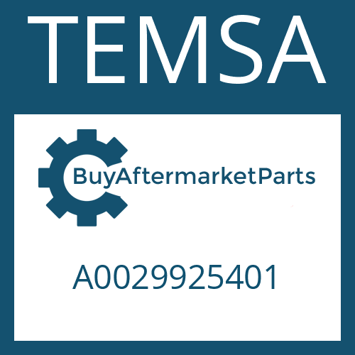 TEMSA A0029925401 - BUSH