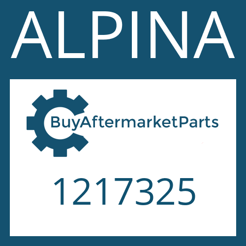 ALPINA 1217325 - HEXAGON SCREW