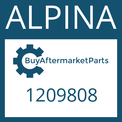 ALPINA 1209808 - BEARING SET