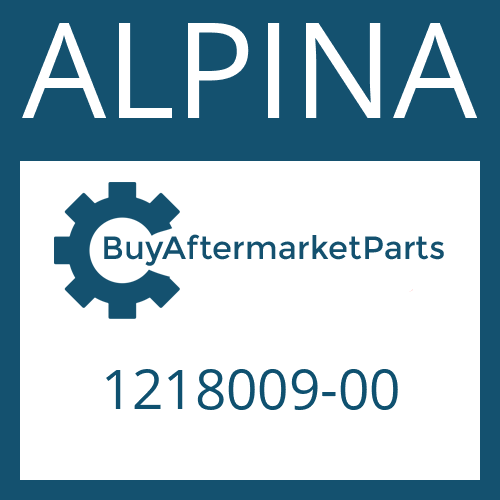 ALPINA 1218009-00 - SHAFT SEAL