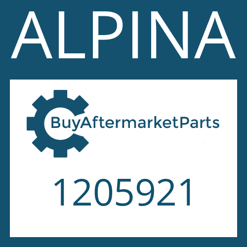 ALPINA 1205921 - SNAP RING