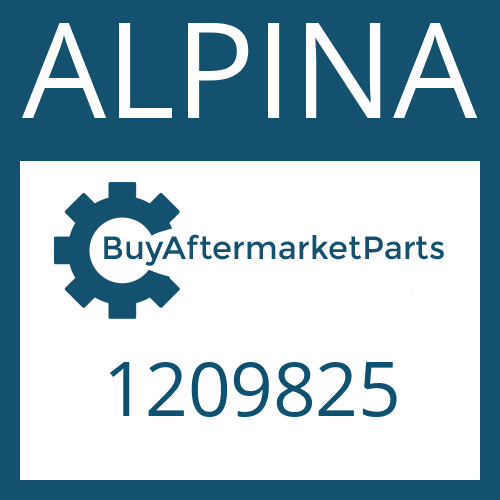 ALPINA 1209825 - OUTER CLUTCH DISC