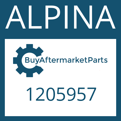 ALPINA 1205957 - SNAP RING