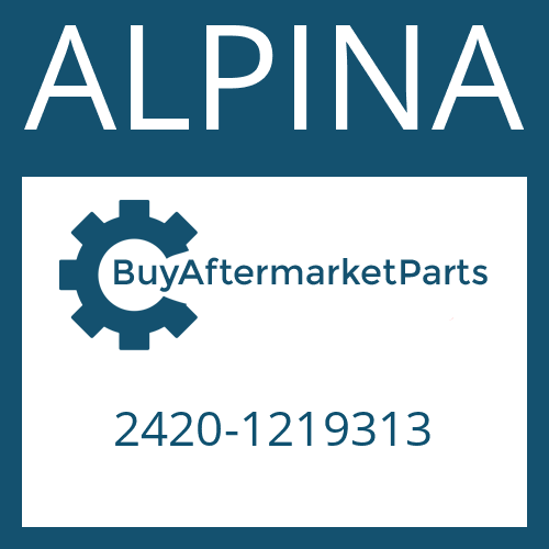 ALPINA 2420-1219313 - WASHER