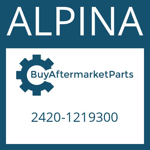 ALPINA 2420-1219300 - WASHER