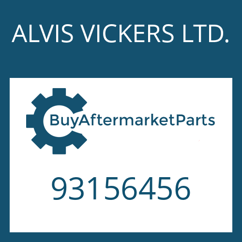 ALVIS VICKERS LTD. 93156456 - AUSSENRING