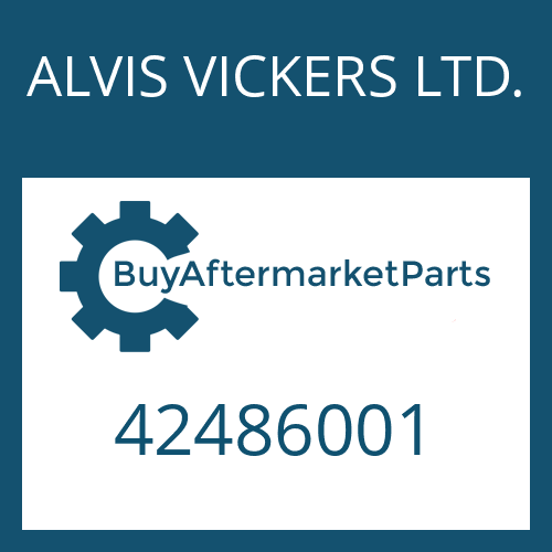 ALVIS VICKERS LTD. 42486001 - COMPR.SPRING