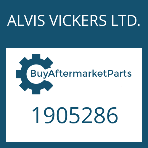 ALVIS VICKERS LTD. 1905286 - BALL BEARING