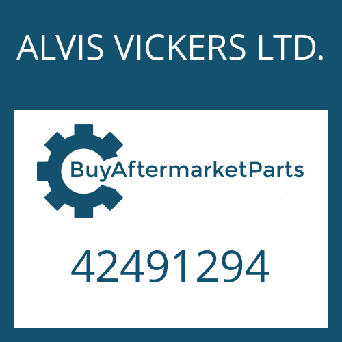 ALVIS VICKERS LTD. 42491294 - WASHER