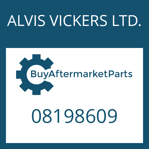 ALVIS VICKERS LTD. 08198609 - VENTILTEILE