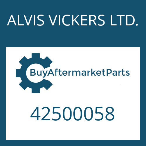 ALVIS VICKERS LTD. 42500058 - HEXAGON SCREW