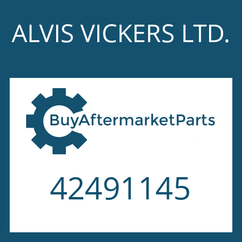 ALVIS VICKERS LTD. 42491145 - COMPR.SPRING