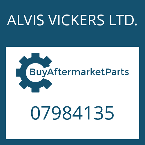 ALVIS VICKERS LTD. 07984135 - DISC CARRIER