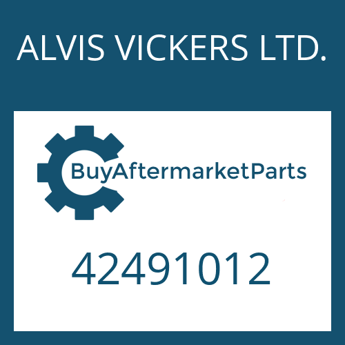 ALVIS VICKERS LTD. 42491012 - SNAP RING