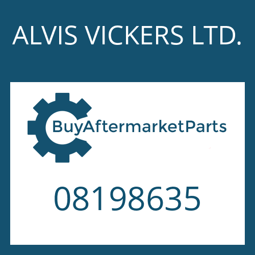 ALVIS VICKERS LTD. 08198635 - O.CLUTCH DISC