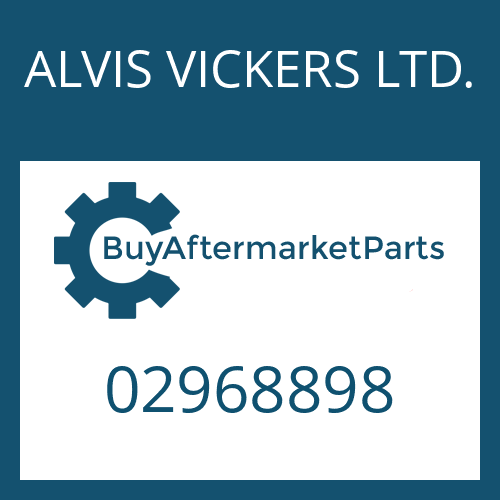 ALVIS VICKERS LTD. 02968898 - WASHER