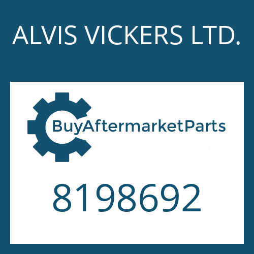 ALVIS VICKERS LTD. 8198692 - WASHER