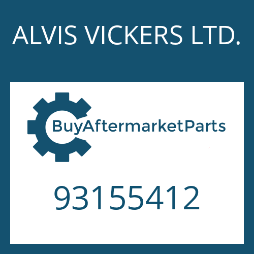 ALVIS VICKERS LTD. 93155412 - O-RING