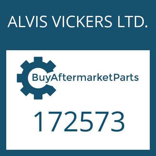 ALVIS VICKERS LTD. 172573 - GASKET