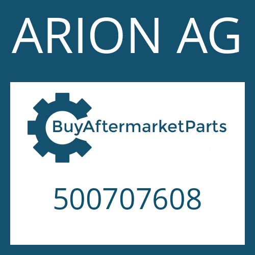 ARION AG 500707608 - FREEWHEEL RING