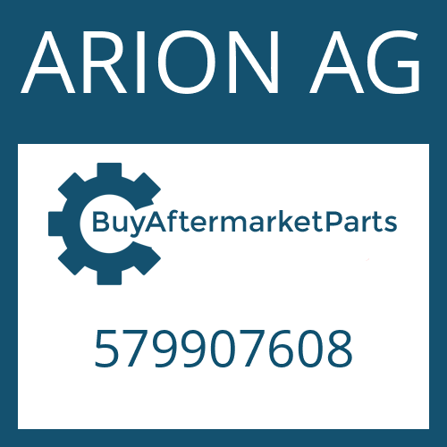 ARION AG 579907608 - HEXAGON SCREW