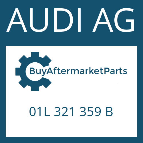 AUDI AG 01L 321 359 B - OIL PAN