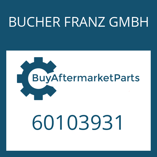 BUCHER FRANZ GMBH 60103931 - SHIM PLATE