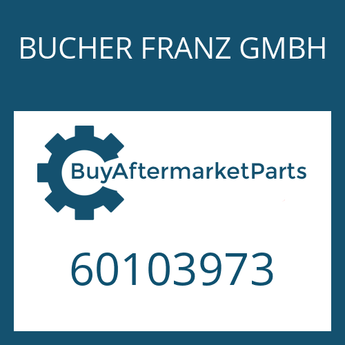 BUCHER FRANZ GMBH 60103973 - WASHER