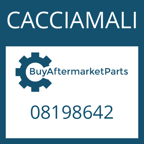 CACCIAMALI 08198642 - SPACER WASHER