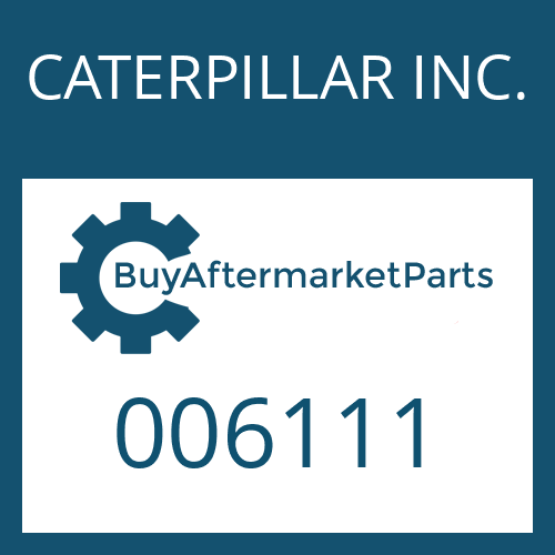 CATERPILLAR INC. 006111 - RING