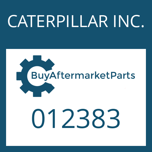 CATERPILLAR INC. 012383 - SHIM