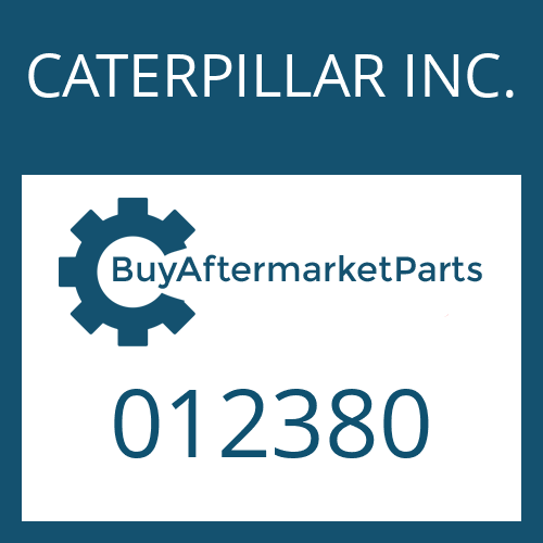 CATERPILLAR INC. 012380 - SHIM