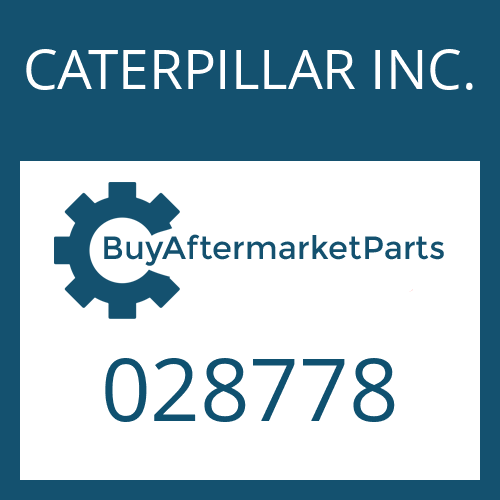 CATERPILLAR INC. 028778 - SHIM