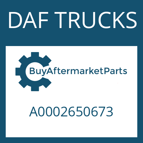 DAF TRUCKS A0002650673 - CIRCLIP