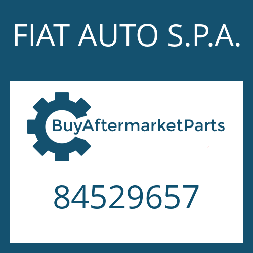 FIAT AUTO S.P.A. 84529657 - STOP WASHER