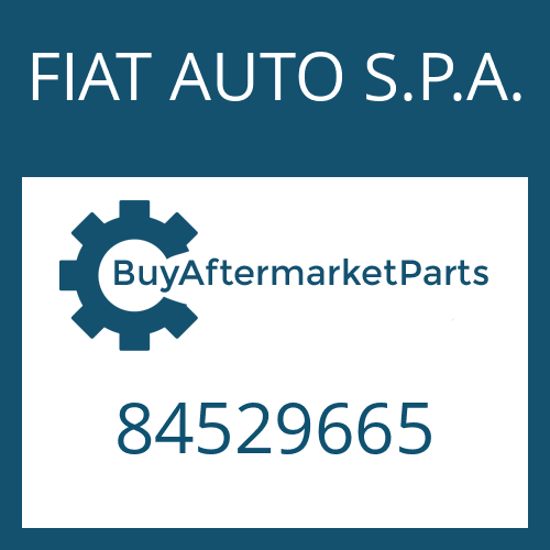 FIAT AUTO S.P.A. 84529665 - STOP WASHER