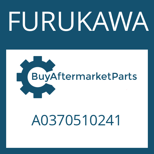 FURUKAWA A0370510241 - SPACER WASHER
