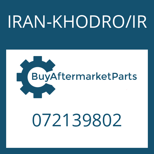 IRAN-KHODRO/IR 072139802 - O-RING