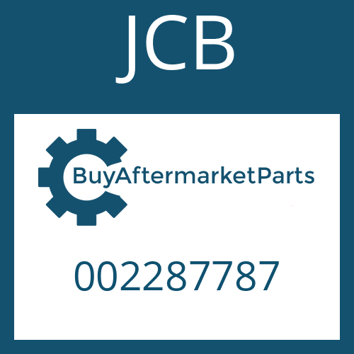 JCB 002287787 - WASHER