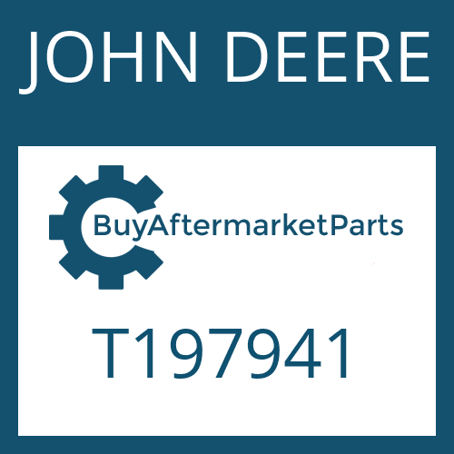 JOHN DEERE T197941 - WASHER