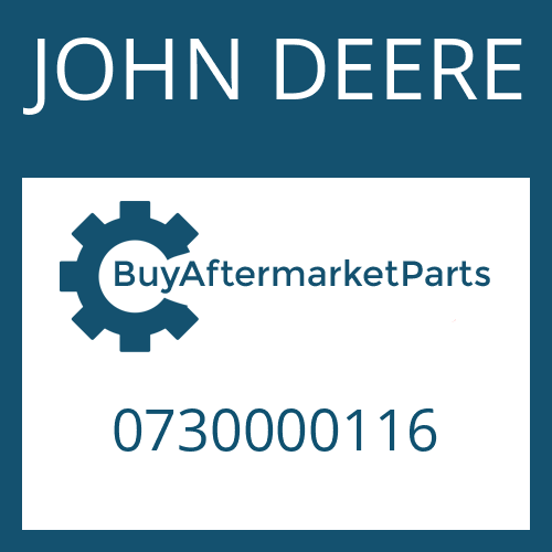 JOHN DEERE 0730000116 - WASHER